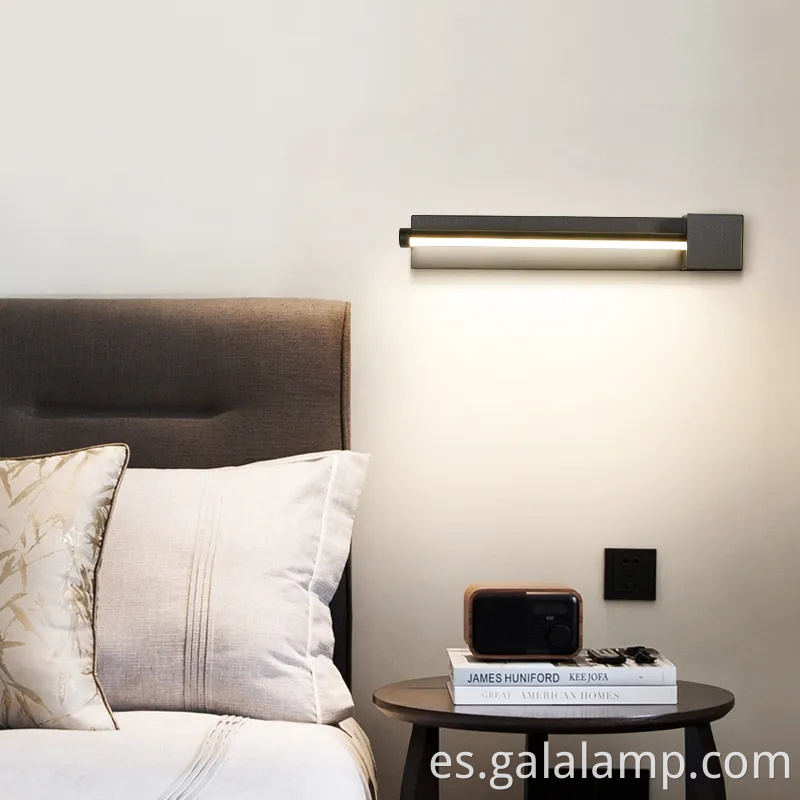 Lámpara de pared LED contemporánea de 220V para una elegante decoración interior